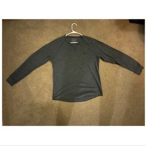 American Eagle Gray Pull-Over: Size-L